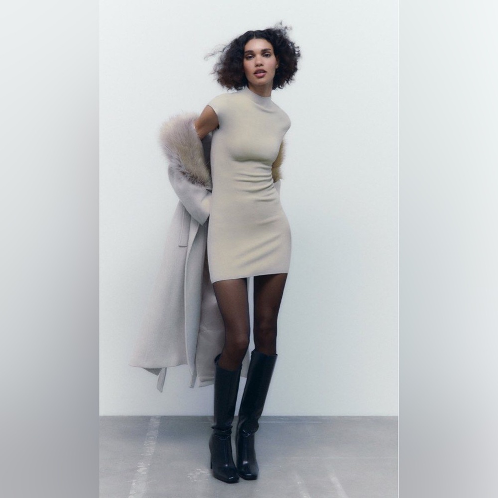 ZARA - Bodycon Sweater Dress